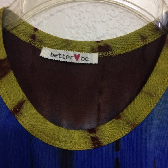 Better Be Tie Dye Fun Sexy Long Dress Soft NWOT - Picture 8 of 9